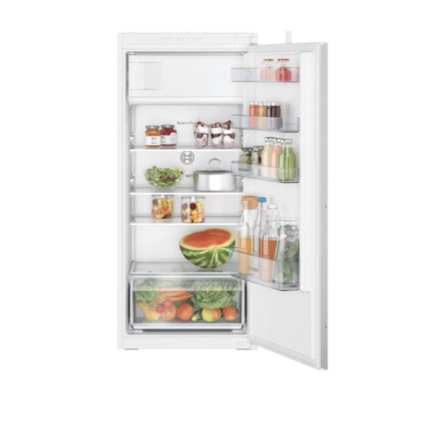 Bosch Serie 2 KIL42NSE0 Frigorifero Monoporta da incasso 122,1 x 54,1 cm Classe E, 187 L, Da incasso, E, 35 dB, SN-ST, 3 kg/24h