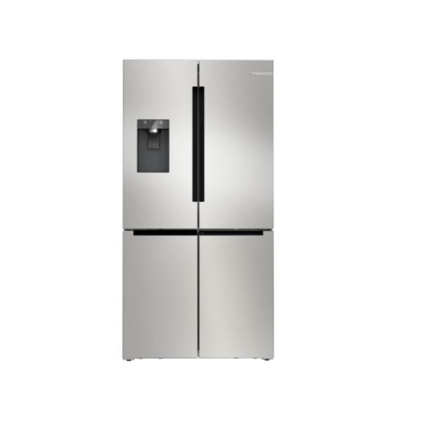 Bosch Serie 6 KFD96APEA Frigorifero Multidoor da libera installazione 183 X 91 cm Acciaio anti-impronta Classe E, Libera installazione, Multi porta, Acciaio inox, 4 porta/porte, Touch, LED