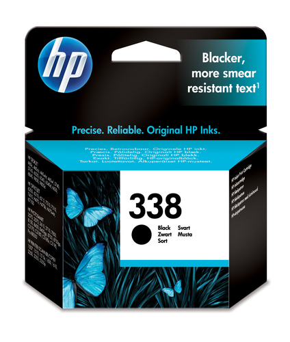 HP 338 - 11 ml - nero - originale - cartuccia d'inchiostro - per Officejet 100, 100 L411, 150, H470, K7103; Photosmart 26XX, C3173, C3175, C3193, C3194