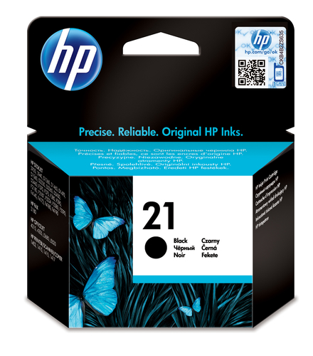 HP 21 - Nero - originale - cartuccia d'inchiostro - per Deskjet F2149, F2179, F2185, F2210, F2224, F2240, F2288, F2290, F375; Officejet 43XX