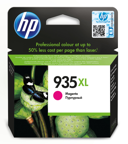 HP 935XL - Alta resa - magenta - originale - cartuccia d'inchiostro - per Officejet 6812, 6815, 6820; Officejet Pro 6230, 6230 ePrinter, 6830