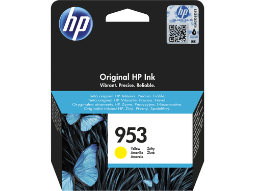 HP 953 - 9 ml - giallo - originale - blister - cartuccia d'inchiostro - per Officejet Pro 77XX, 82XX, 87XX