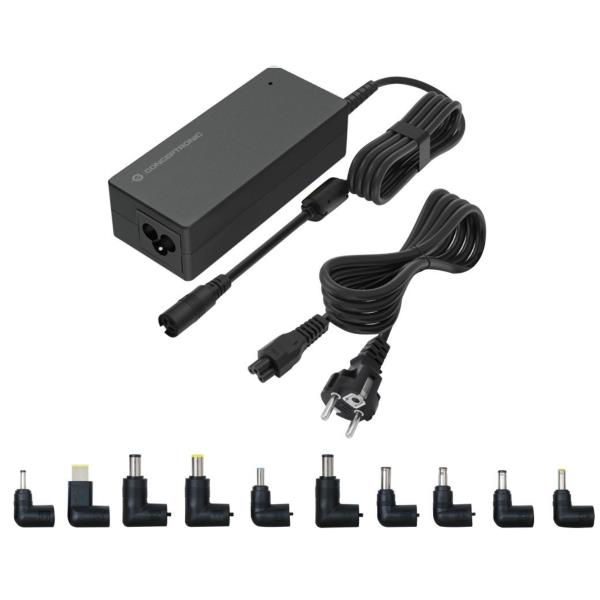 Conceptronic OZUL08B10, Computer portatile, Interno, 100 - 240 V, 50 - 60 Hz, 90 W, 15 - 20 V