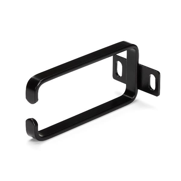 StarTech.com Anello Passacavi Verticale 1U per Armadi Rack; Gancio Laterale Aperto a D (4,5x10 cm) per Cavi, Adatto a Server Rack 19" e 10", 5 Pezzi, Anello a D per cavo, Acciaio, Nero, 5 pz, 73 g