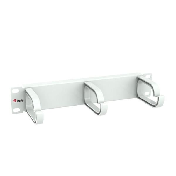 Equip 327342, Pannello di gestione del cavo, Plastica, Acciaio, Grigio chiaro, 1 pz, 204 g