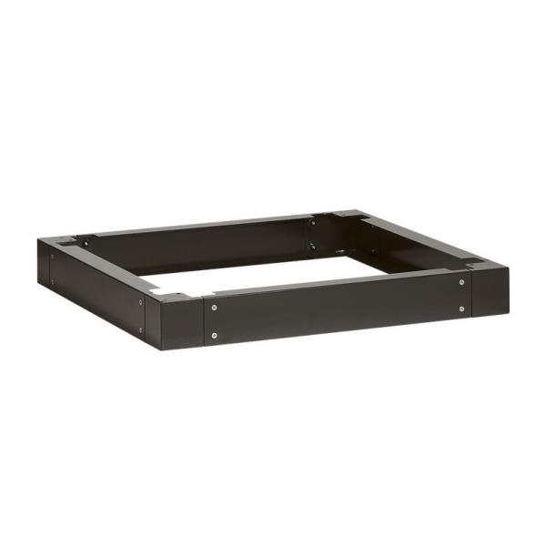 Legrand 6 464 04, Copertura per scaffale, Metallo, Nero