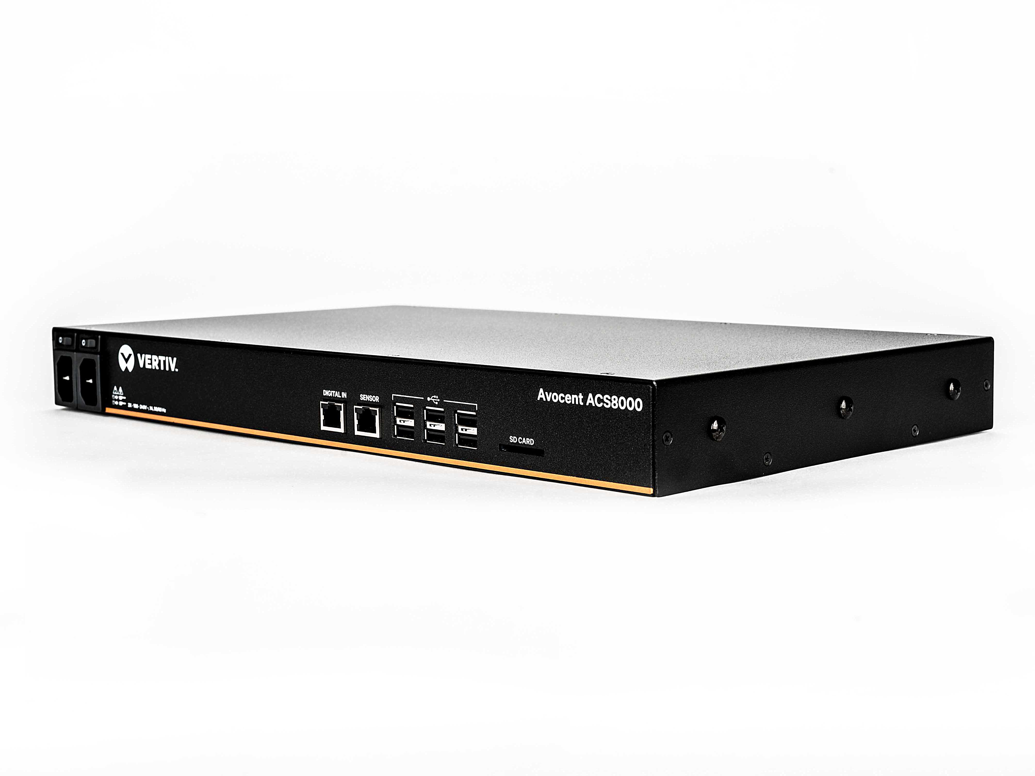 Avocent ACS 8000 Serial Console ACS8016DAC - Server console - 16 porte - GigE, RS-232, RS-422, RS-485 - 1U - montabile in rack