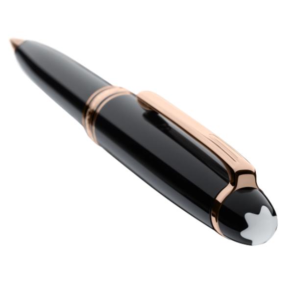 Penna a sfera Montblanc Meisterstück con finitura in oro rosa