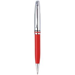 Penna a sfera Pelikan Jazz Classic, corpo metallico, meccanismo a rotazione, inchiostro blu