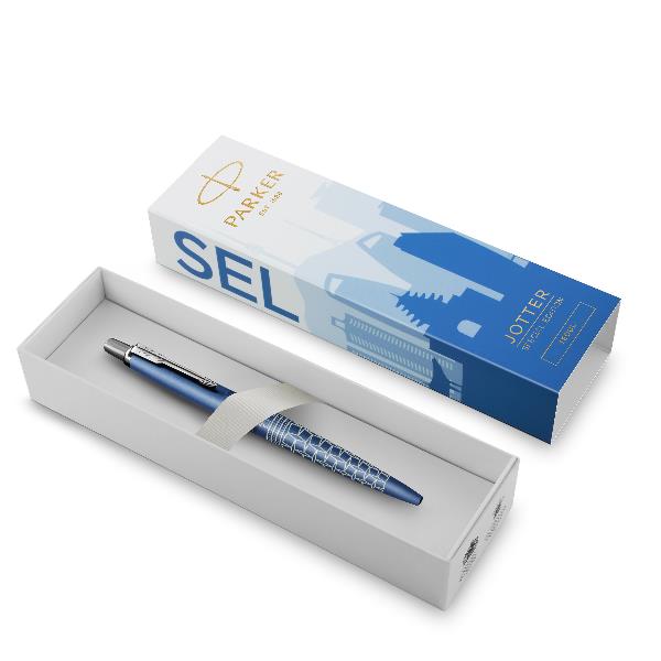 Penna a sfera Parker Jotter M Special Edition Seoul CT inchiostro blu