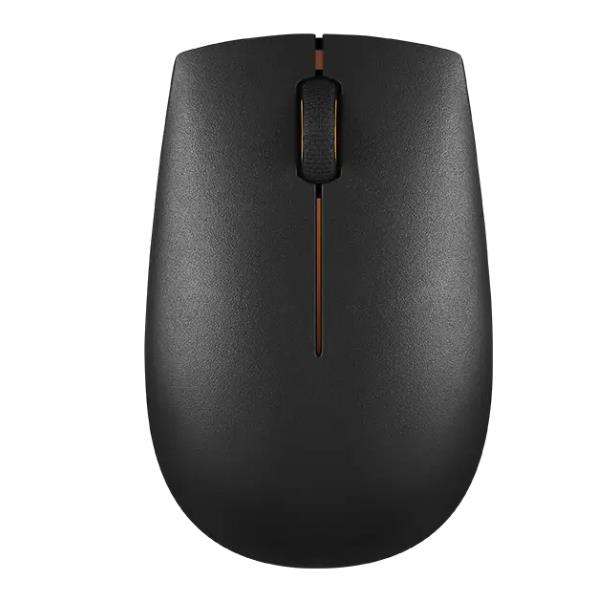 Lenovo Mouse wireless 300 compatto, Ambidestro, Laser, RF Wireless, 1000 DPI, Nero