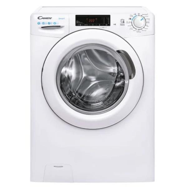 Candy Smart , Lavatrice Carica Frontale 9 KG, Classe B, 1200 giri, Bianco, Vapore, Wi-Fi, CSS 129TW4-11, Caricamento frontale, 9 kg, B, 77 dB, 1151 Giri/min, B