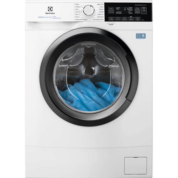 Electrolux Lavatrice Slim 7 Kg Classe A 1200 Giri EW6S327A, Caricamento frontale, 7 kg, B, 76 dB, 1200 Giri/min, A