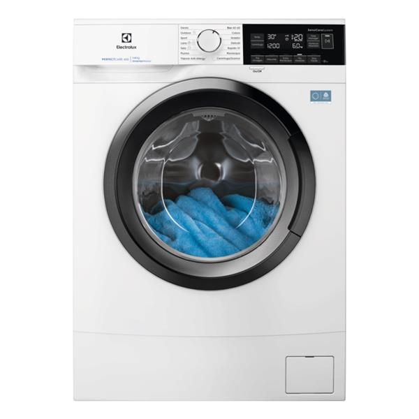 Electrolux Lavatrice Slim 6 Kg Classe A 1200 Giri EW6S326A, Caricamento frontale, 6 kg, B, 74 dB, 1200 Giri/min, A