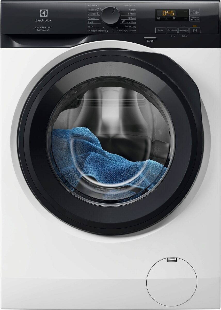 Electrolux Lavatrice Carica Frontale 9 Kg Classe A 1400 Giri EW6FZ19 MADE IN EUROPE, Caricamento frontale, 9 kg, B, 76 dB, 1400 Giri/min, A