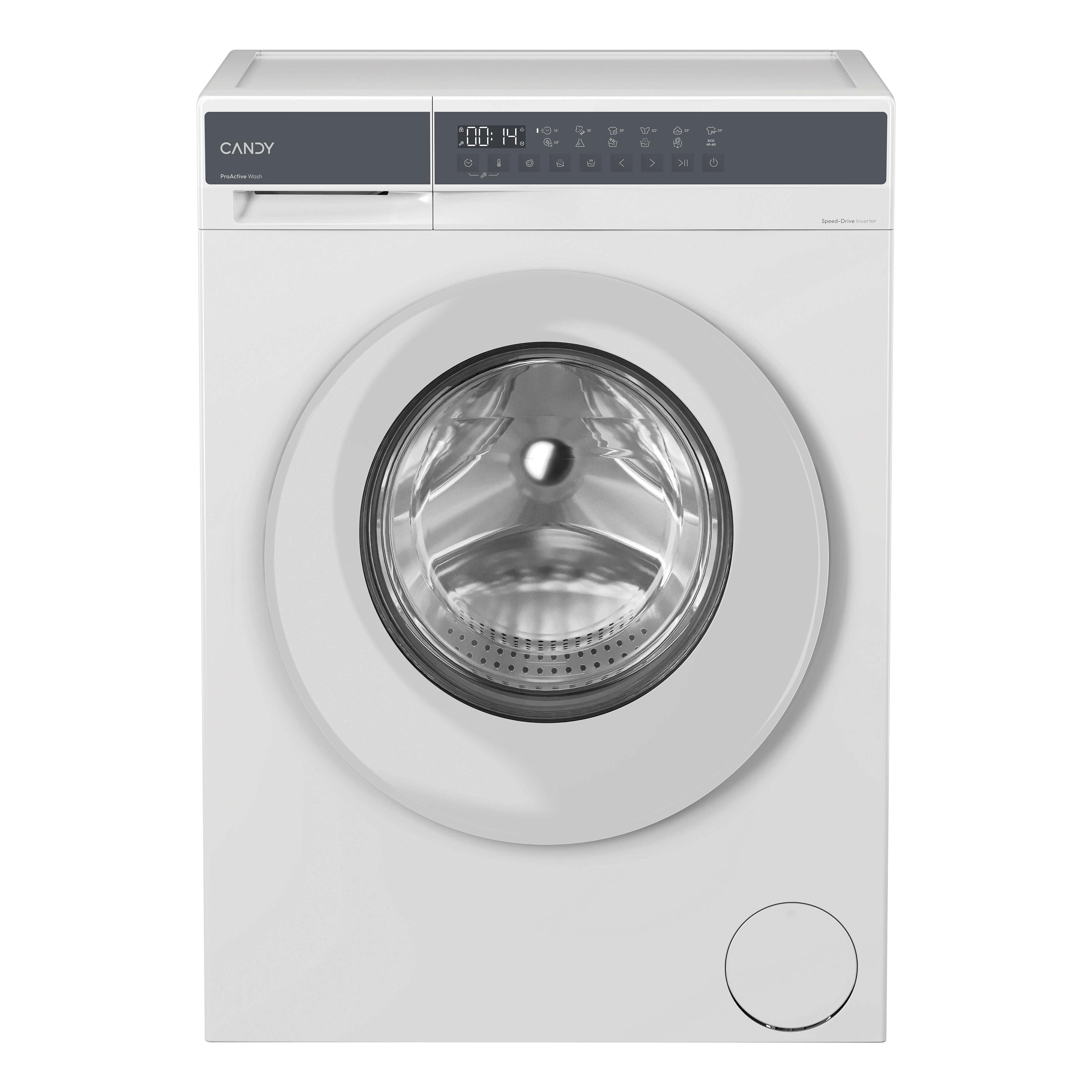Candy EY 28SG8-S, Caricamento frontale, 8 kg, B, 70 dB, 1200 Giri/min, A
