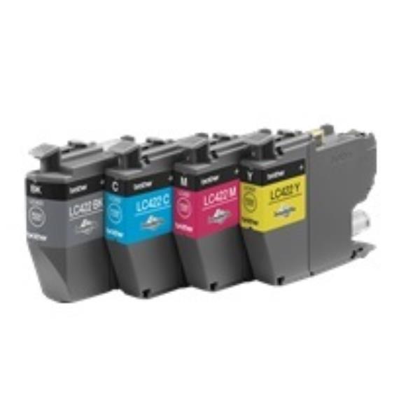 Brother - Kit Cartucce - Nero/ Ciano/Magenta/Giallo - LC422VAL  - 550 pag