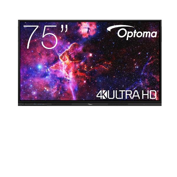 Optoma 3753RK, 190,5 cm (75ʺ), 450 cd/m², 1,07 miliardi di colori, 3840 x 2160 Pixel, 4K Ultra HD, Direct-LED