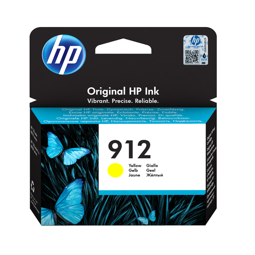 HP 912 - 2.93 ml - giallo - originale - cartuccia d'inchiostro - per Officejet 80XX; Officejet Pro 80XX