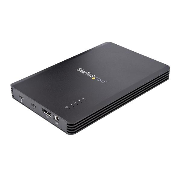 StarTech.com M2E4BTB3, Box esterno SSD, M.2, M.2, 40 Gbit/s, Collegamento del dispositivo USB, Nero