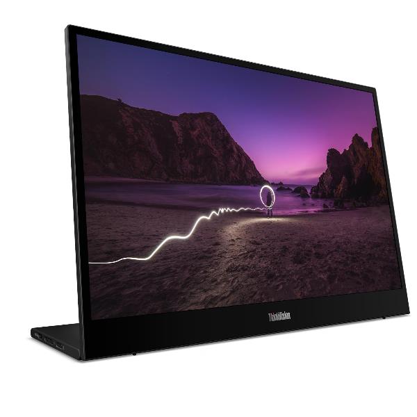 Lenovo ThinkVision M16 Monitor, 40,6 cm (16ʺ), 1920 x 1200 Pixel, WUXGA, LCD, 8 ms, Nero