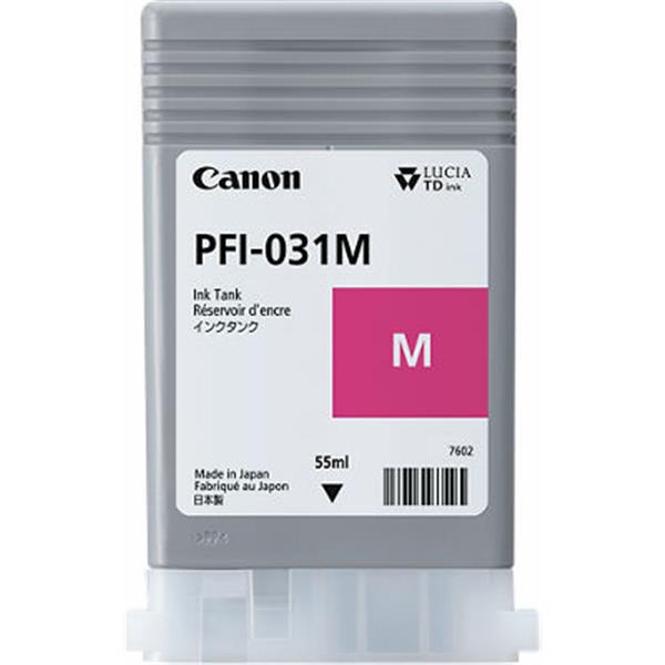 Canon PFI-031M, Magenta, 55 ml, 1 pz, Confezione singola