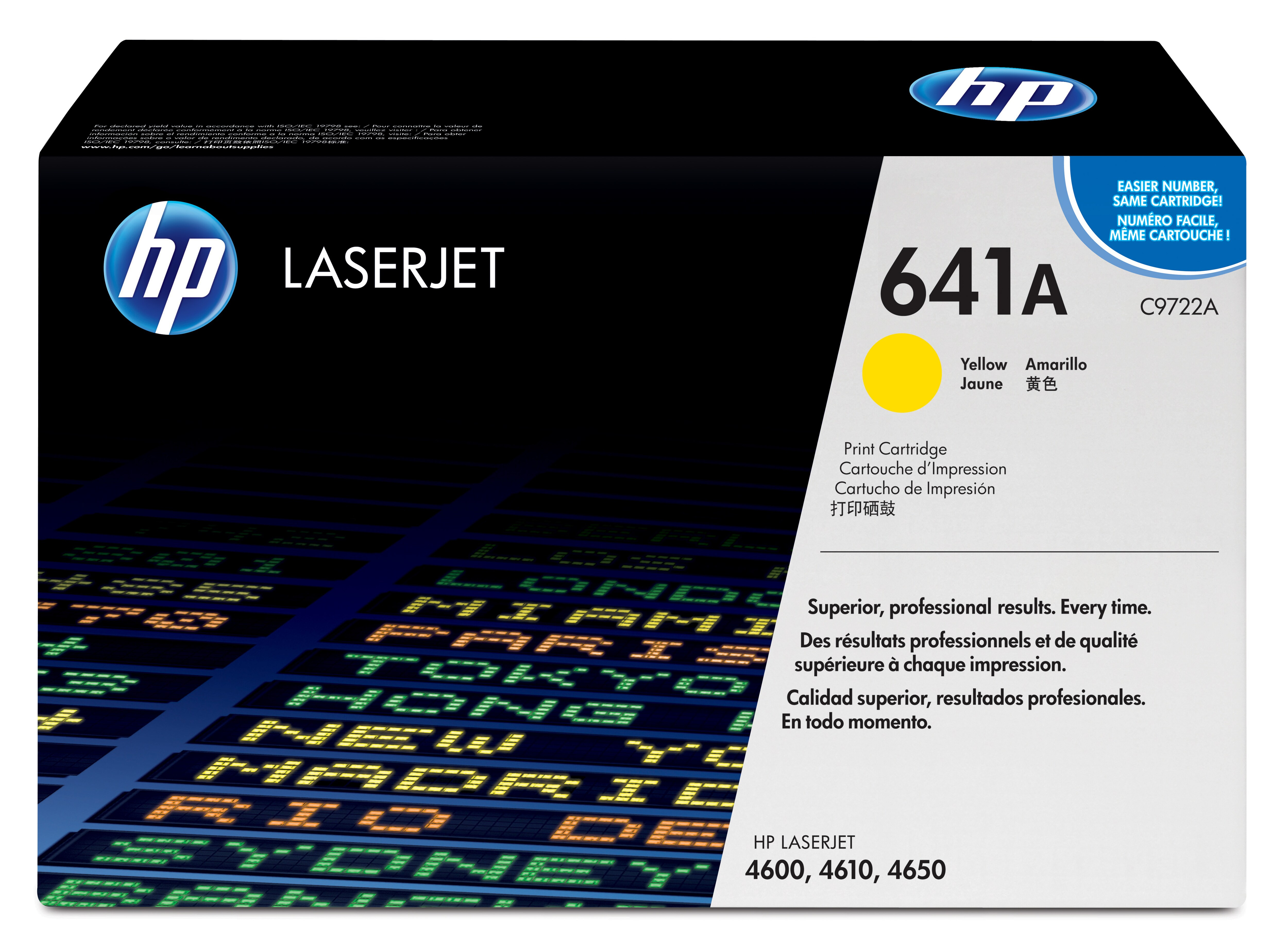 Hp - Toner - 641A - Giallo - C9722A - 8.000 pag