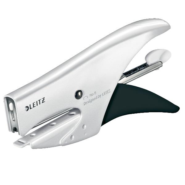 Cucitrice Wow a pinza 5547 - bianco metallizzato - Leitz