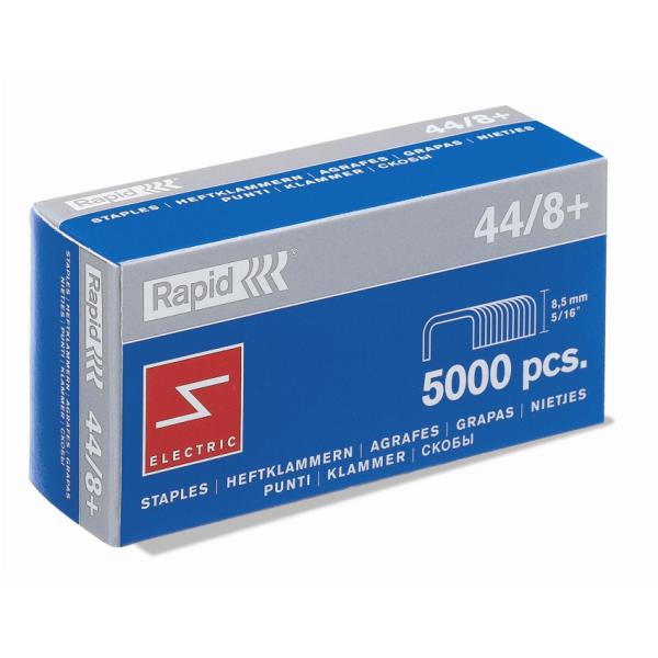 Punti Rapid Special Electric - 44/8 - acciaio zincato - metallo - Rapid - conf. 5000 pezzi