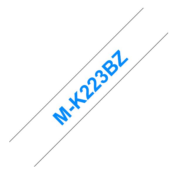 Brother - Nastro -  Blu/Bianco - MK223 - 9mm x 8mt
