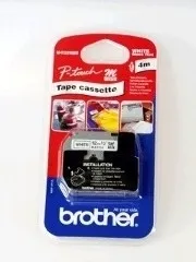 Brother - Nastro -  Nero/Bianco - MK231 - 12mm x 8mt