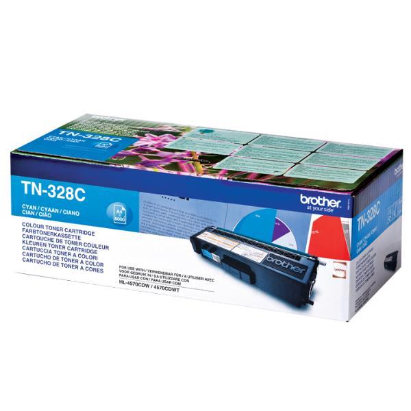 Brother - Toner - Ciano  -TN328C - 6000 pag