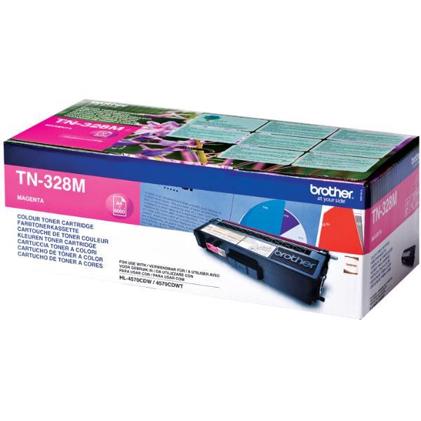 Brother - Toner - Magenta - TN328M - 6000 pag