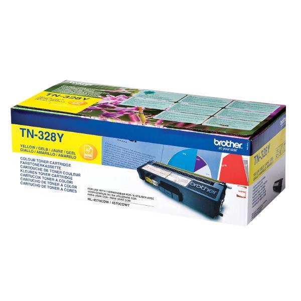 Brother - Toner - Giallo -TN328Y - 6000 pag
