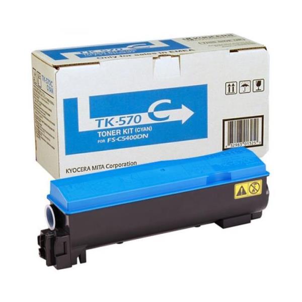 Kyocera - Toner - Ciano - TK-570C - 1T02HGCEU0 - 12.000 pag