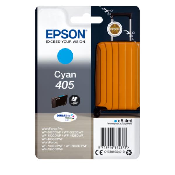 Epson - Cartuccia ink - 405 - Ciano - C13T05G24010 - 300 pag