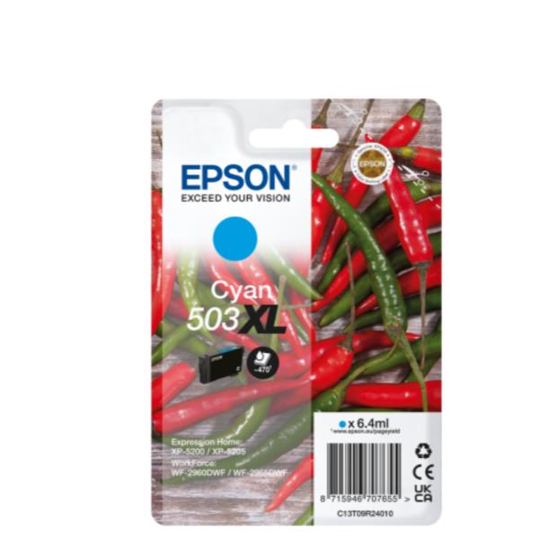Epson - Cartuccia - Ciano - 503XL - C13T09R24010 - 6,4 ml