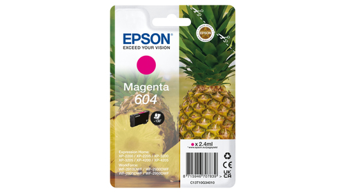 Epson - Cartuccia - Magenta - 604 - C13T10G34010 - 2,4 ml