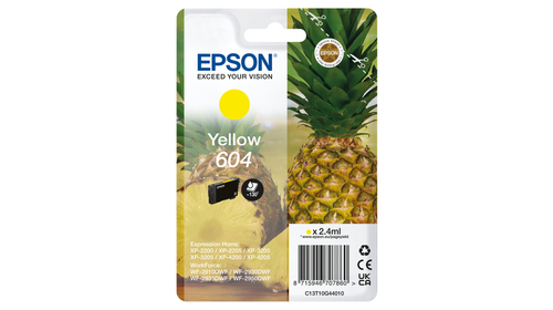 Epson - Cartuccia - Giallo - 604 - C13T10G44010 - 2,4 ml