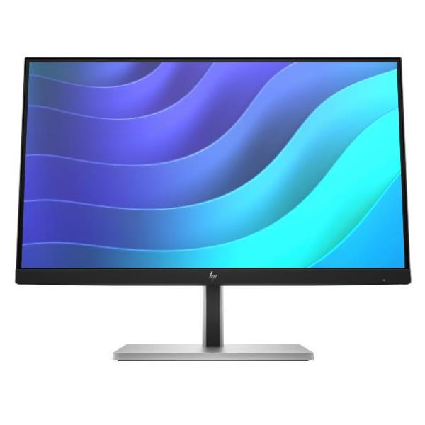 HP E22 G5 - E-Series - monitor a LED - 21.5" (21.5" visualizzabile) - 1920 x 1080 Full HD (1080p) @ 75 Hz - IPS - 250 cd/m² - 1000:1 - 5 ms - HDMI, DisplayPort, USB - nero, nero e argento (supporto)