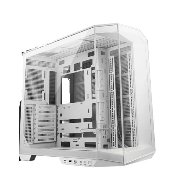 MSI MAG PANO 100L PZ WHITE, Midi Tower, PC, Bianco, ATX, micro ATX, Mini-ITX, Gaming, 16,6 cm