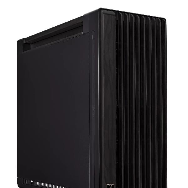 ASUS ProArt PA602 Wood Edition Modern Black - Metal Panel, Midi Tower, PC, Nero, Legno, ATX, DTX, EATX, micro ATX, Mini-DTX, Mini-ITX, Metallo, Legno, Casa/ufficio