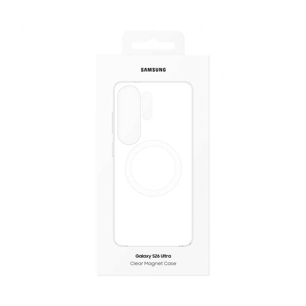 Samsung Galaxy S26 Ultra Clear Magnet Case, Cover, Samsung, Samsung S26 Ultra, 17,5 cm (6.9ʺ), Trasparente