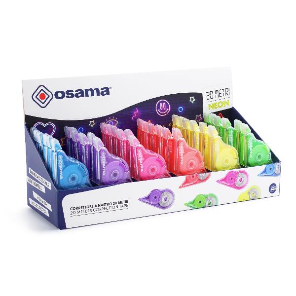 SCRITTURA E CORREZIONE - CORRETTORI A NASTRO 20METRI NEON