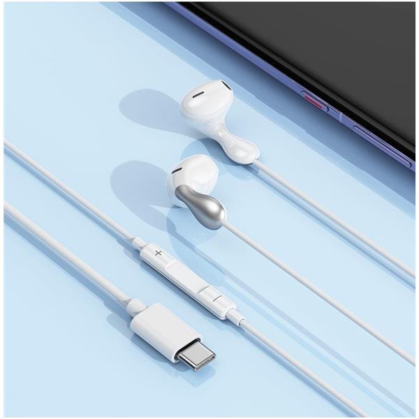 Samsung GP-OEU025RLBWY, Cablato, Musica e Chiamate, Auricolare, Bianco