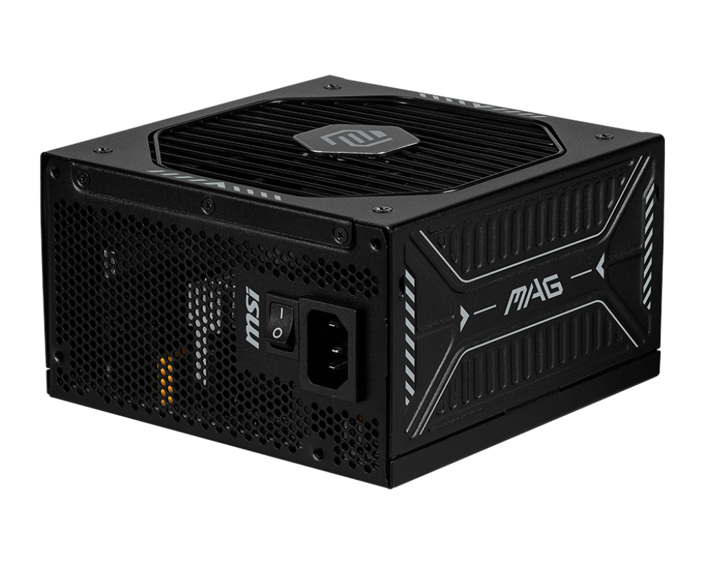 MSI MAG A1000GLS PCIE5, 1000 W, 100 - 240 V, 2200 W, 47 - 63 Hz, Attivo, 100 W