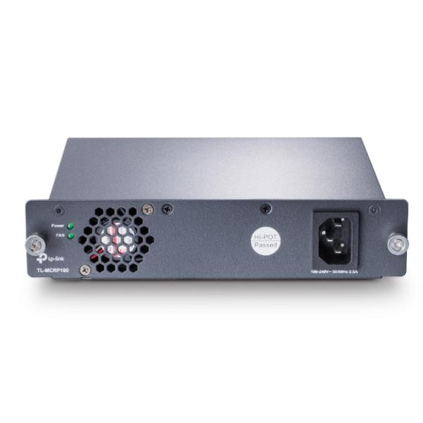 TP-Link TL-MCRP100, 102 W, 100 - 240 V, 50 - 60 Hz, 3 A, Nero, Attivo