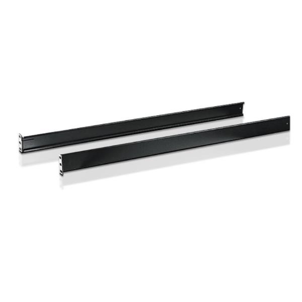 ATEN Installazione standard del kit di montaggio su rack (lungo) per switch/console KVM LCD, Kit di montaggio, Nero, 729 g
