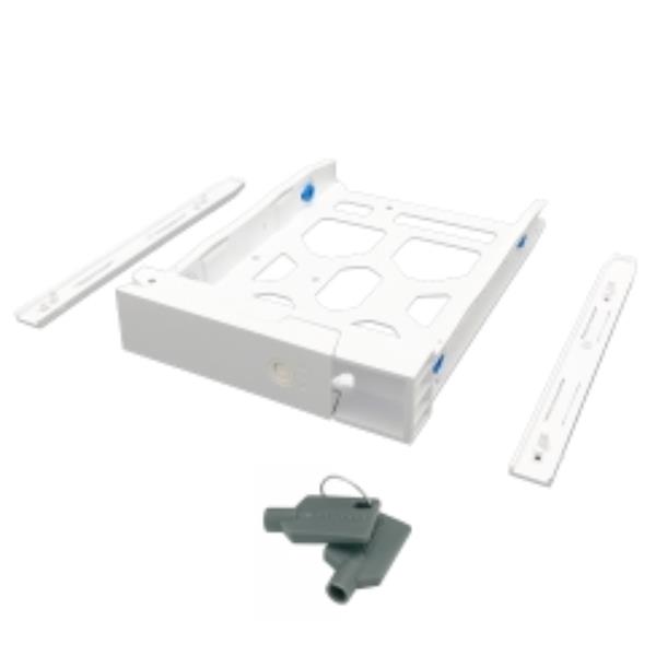 QNAP TRAY-35-WHT01, Staffa di montaggio HDD, Plastica, Bianco, 2.5,3.5ʺ