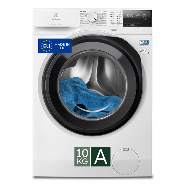Electrolux EW6FCH210G Lavatrice serie 600 SensiCare 10 kg, Caricamento frontale, 10 kg, B, 76 dB, 1400 Giri/min, A